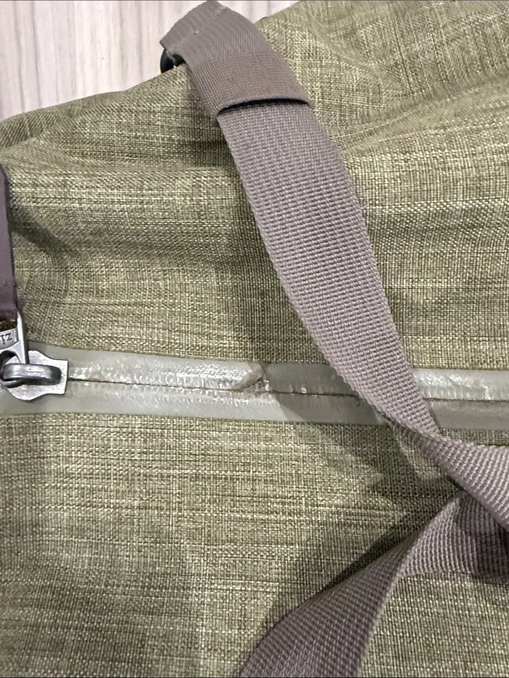 Outdoor Research Olive Duffel with Taupe Straps